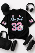 NY 32 Kitty Oversized Tee