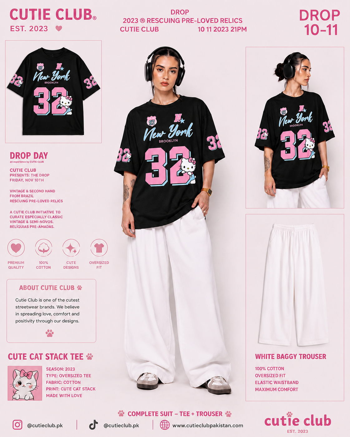 NY 32 Kitty Tracksuit